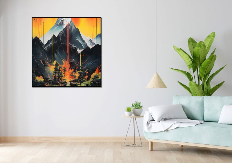 Plakat 100x100cm Górska Alchemia zdjęcie 4