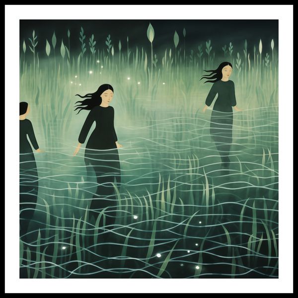 Plakat 80x80cm Pośród Ciszy zdjęcie 3