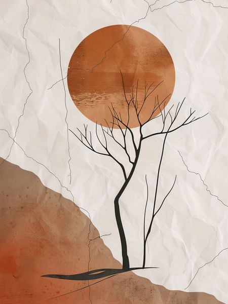 Plakat 75x100cm Surowość Pustyni zdjęcie 1