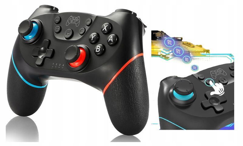 Kontroler Pro Pad Do Nintendo Switch Switch 2 Oled Turbo Wibracje Gamepad zdjęcie 1