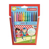 FLAMASTRY 12 KOL STABILO POWER 280/12-01