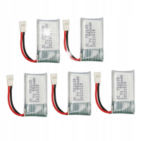 5 SZT PROFESJONALNYCH BATERII DO DRONÓW 3,7V 550MAH