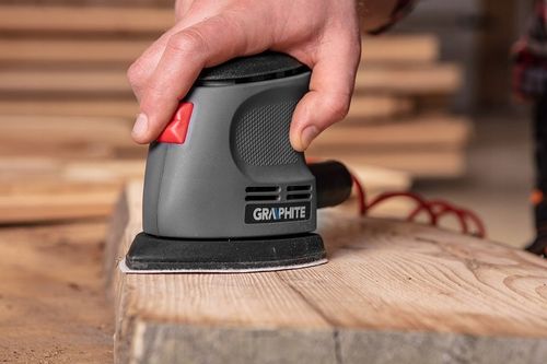 Szlifierka oscylacyjna delta 105W GRAPHITE 59G335 na Arena.pl