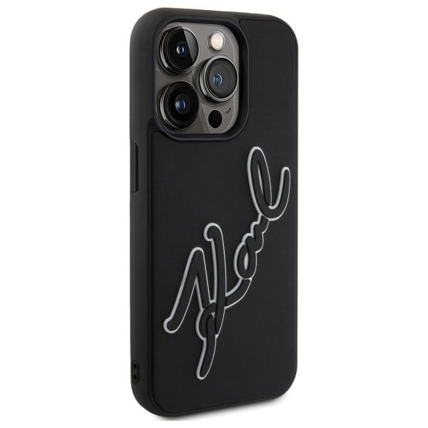 Etui Karl Lagerfeld do iPhone 15 Pro, Czarny zdjęcie 4