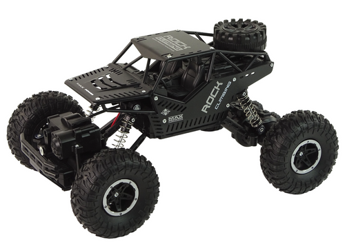 Pojazd RC Rover 1:16 Auto Czarne Zdalnie Sterowane Na Pilot na Arena.pl