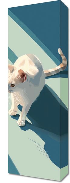 Obraz 20x60cm Kocia Persona zdjęcie 1