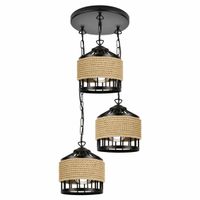 KOLOSEUM 3 Lampa wisząca czarna