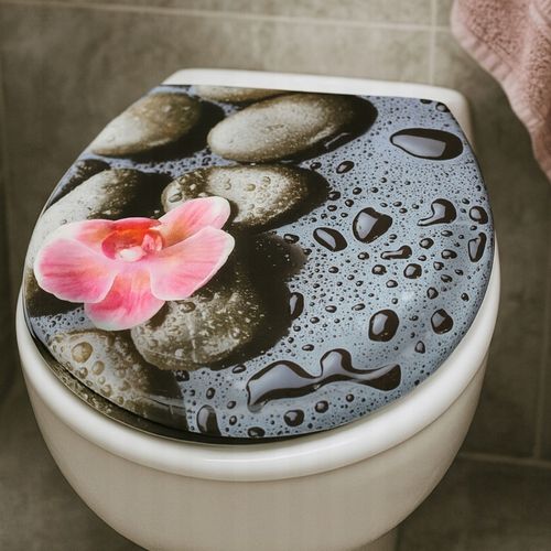 DESKA WC KLOZETOWA SEDESOWA WOLNOOPADAJĄCA KOLOROWA KAMIEŃ STORCZYK ESTIVA na Arena.pl