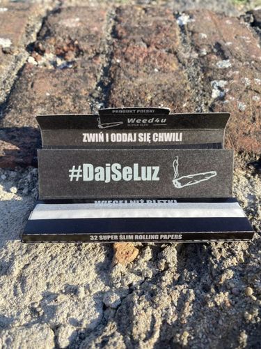 Bletki Weed4u Superslim - Bibułki SuperSlim Białe 12,5 g/m2 na Arena.pl