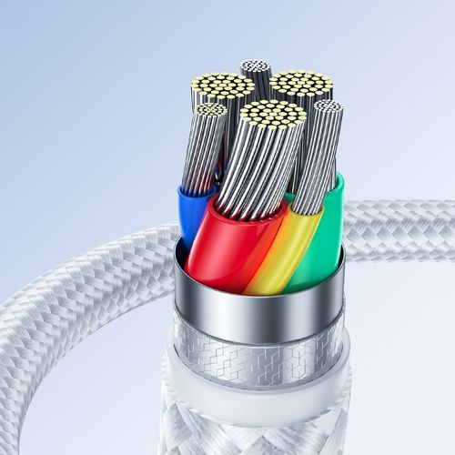 przewód kabel iphone surpass series usb - lightning 2.4 3m biały na Arena.pl
