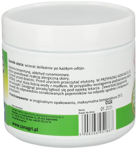 Balsam pielęgnacyjny do wymion ”16”, 500 ml, Can Agri na Arena.pl
