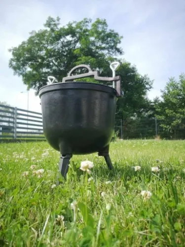 KOCIOŁEK ŻELIWNY EMALIOWANY garnek BLUMMENFELD 10L na Arena.pl