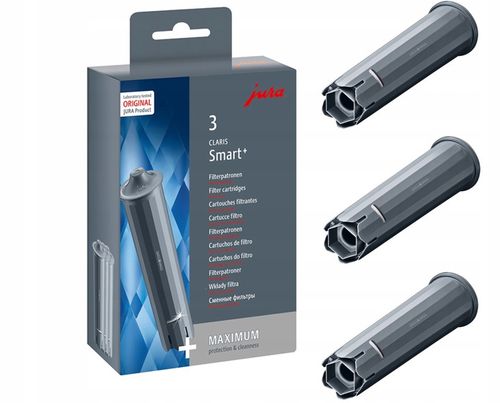 Filtr wody Claris Smart+ do ekspresu Jura x3 szt ENA 4 E80 E60 J6 S8 na Arena.pl