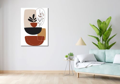 Obraz 70x100cm Botaniczna Abstrakcja na Arena.pl