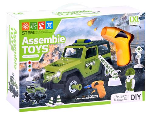 Klocki techniczne zbuduj auto 57 ele ZA3545 na Arena.pl