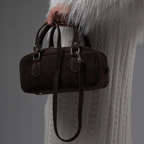 Torebka Damska, zamszowa Michela-M Espresso na Arena.pl