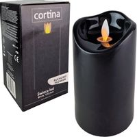 ŚWIECZKA LED WKŁAD DO ZNICZA RUCHOMY PŁOMIEŃ NA BATERIE ŚWIECA 12,5