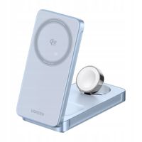 Ugreen W757 MagFlow Ładowarka Indukcyjna 3w1 Qi2 25W iPhone Watch AirPods