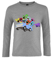 Koszulka z długim rękawem Smiling Critters - Catnap