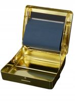 Zwijarka Do Papierosów Do Bibułek 70 Mm Metalowa Złota 92x83x24 Mm