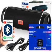 GŁOŚNIK BLUETOOTH USB PRZENOŚNY BEZPRZEWODOWY RADIO WIEŻA BOOMBOX SD ZESTAW