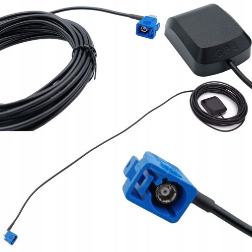 Antena GPS FAKRA Mercedes Skoda Seat VW RNS Audi RNS-E RNS-D BNS 5.0 na Arena.pl