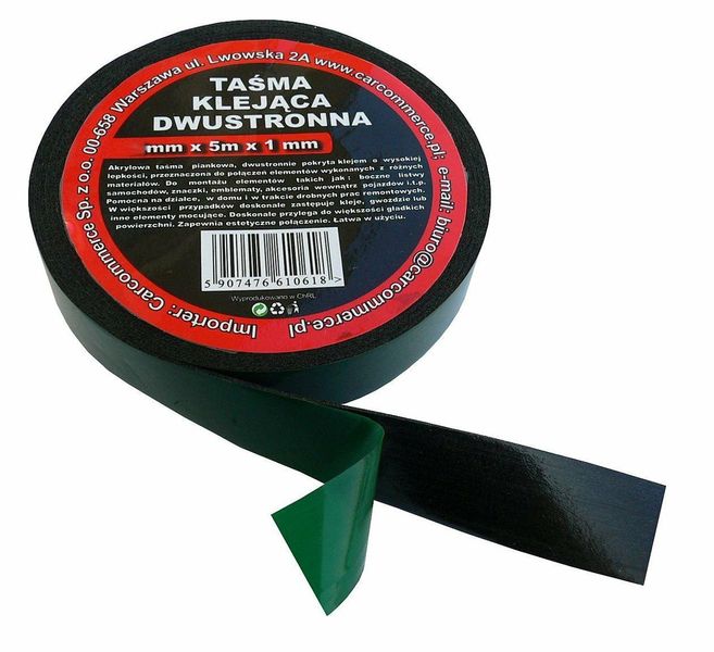 TASMA DWUSTRONNA 25MM X 5M zdjęcie 1