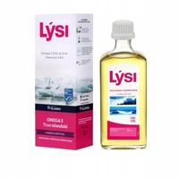 LYSI TRAN ISLANDZKI O SMAKU TUTTI FRUTTI240 ML/ KWASY OMEGA-3/ WITAMINA A