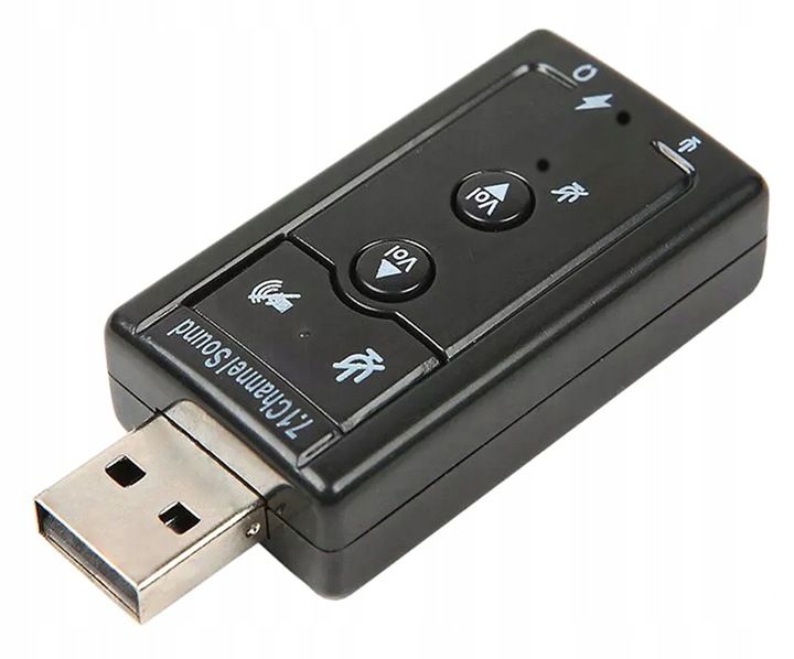 AK103B Karta dźwiękowa virtual 7.1ch usb zdjęcie 6
