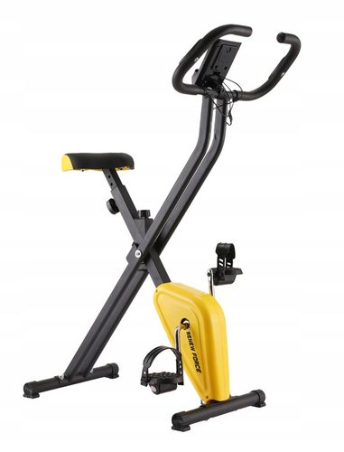 Rower Stacjonarny Składany Treningowy Rowerek do Ćwiczeń Fitness do 110kg na Arena.pl