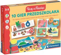 gra 10 gier przedszkolaka clementoni 4213