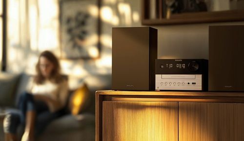 Mikrowieża Bass Reflex 20W Bluetooth 5.4 FM CD MP3 USB Philips na Arena.pl