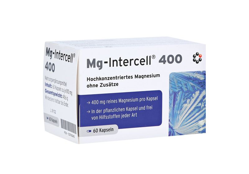 INTERCELL PHARMA Magnez Mg-Intercell 400 (60 kaps.) zdjęcie 1