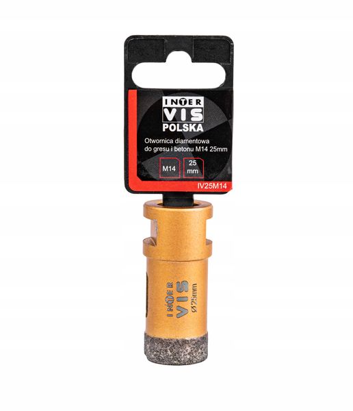 WIERTŁO DIAMENTOWE DO GRESU M14 OTWORNICA 27mm zdjęcie 2