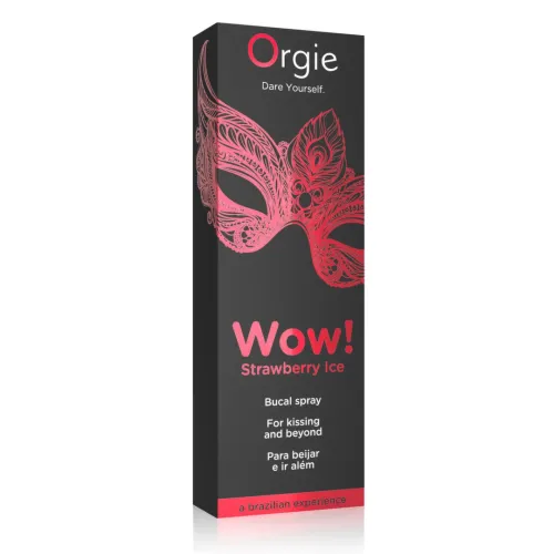 orgie wow! strawberry ice spray doustny 10ml mięta truskawka na Arena.pl