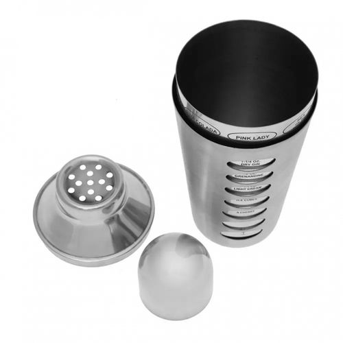 shaker barmański z recepturami 600ml kinghoff kh-1393 na Arena.pl