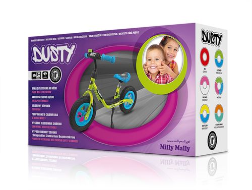 Rowerek Biegowy Dusty 10" Pink-White na Arena.pl