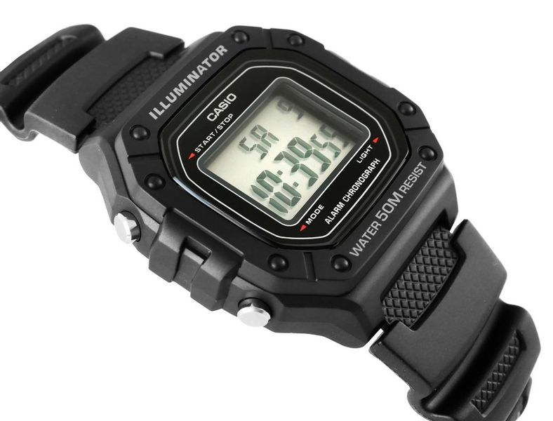 Zegarek Męski CASIO W-218H-1AVEF zdjęcie 3