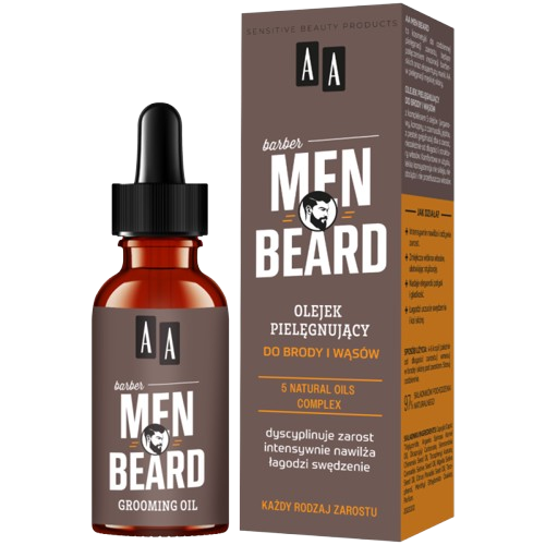 AA Men Beard Olejek pielęgnujący do brody i wąsów zdjęcie 1
