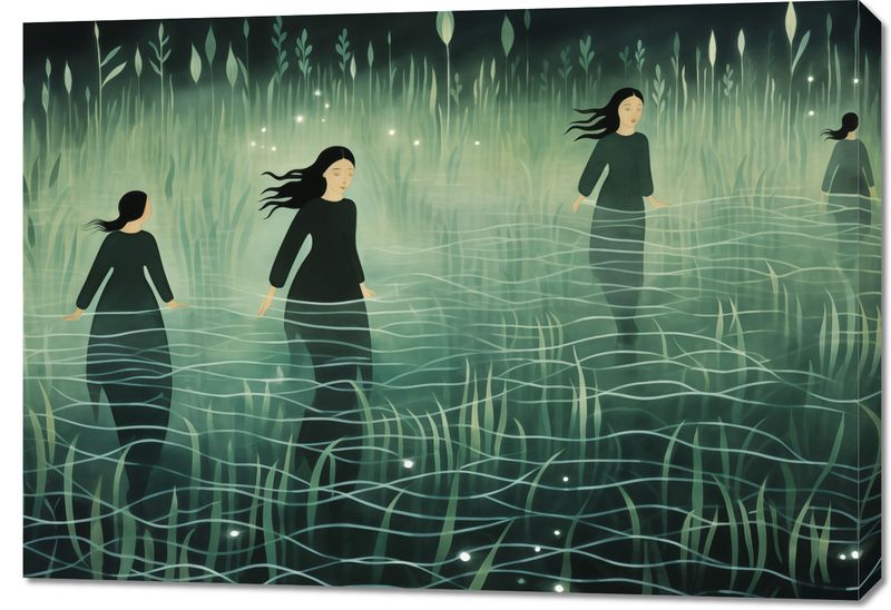 Obraz 100x70cm Pośród Ciszy zdjęcie 1