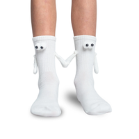 Skarpetki z magnesami - biały Biały