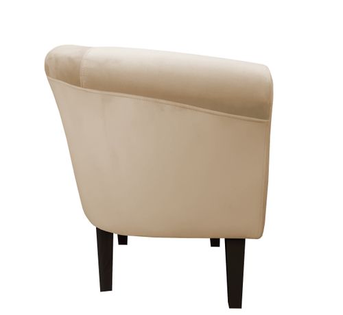 Fotel Milo nogi 20cm venge jasny brąz MG06 na Arena.pl