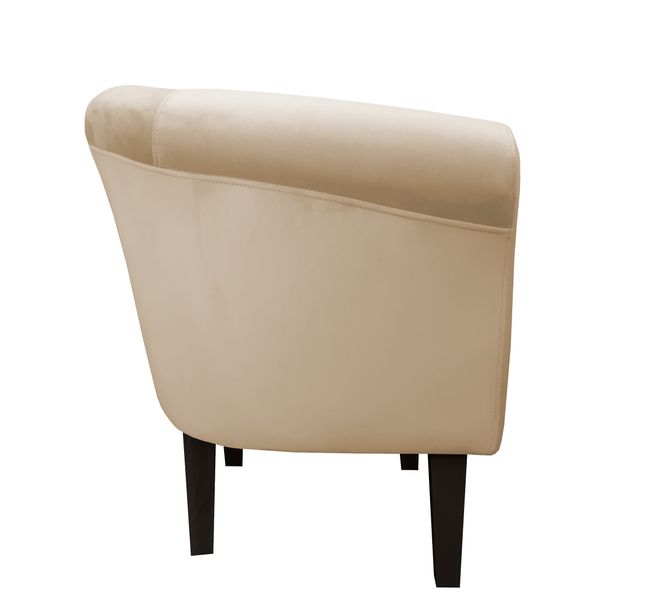 Fotel Milo nogi 20cm venge jasny brąz MG06 zdjęcie 3