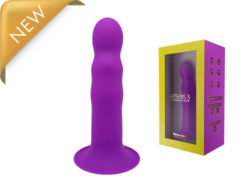 Dildo-Ad.hitsens 3 (7"") Purple zdjęcie 2
