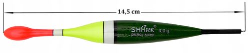 Spławik Przelotowy z BALSY SHARK Perfekt Hunter 4,0 g / 14,5 cm na Arena.pl