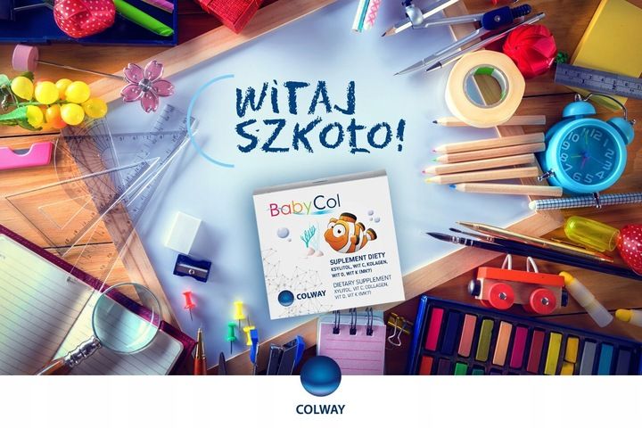 2x BabyCol COLWAY Dla Dzieci - Kolagen Rybi, Wit D3, C, K2 - 60 Pastylek zdjęcie 2