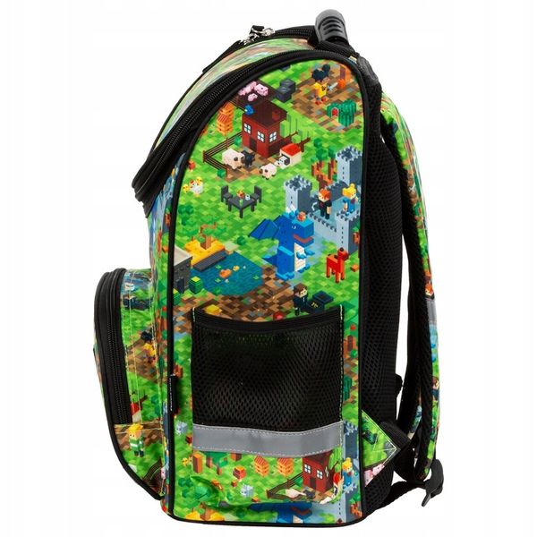 TORNISTER ERGONOMICZNY DO 1 KLASY DLA CHŁOPCA GAME LEVEL DLA FANA GRY DF31 zdjęcie 3