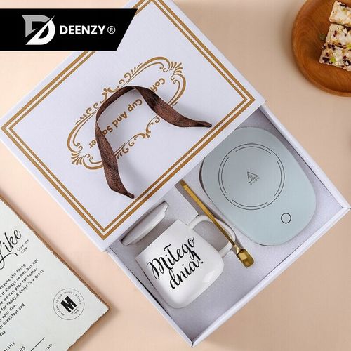 PODGRZEWACZ DO KUBKA KAWY HERBATY ZESTAW 5w1 Kubek z Podgrzewaczem + na Arena.pl