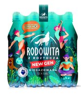 RODOWITA z Roztocza Naturalna Woda mineralna niegazowana Sport 12x 0,6 l
