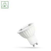 Żarówka LED GU10 230V 6W SMD 45st Barwa Ciepła z Soczewką SpectrumLED WOJ+14092
